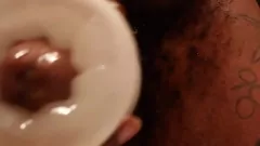 播放 BBW Hallelujah Johnson及其清晰的stroker-热BBC手淫和射液